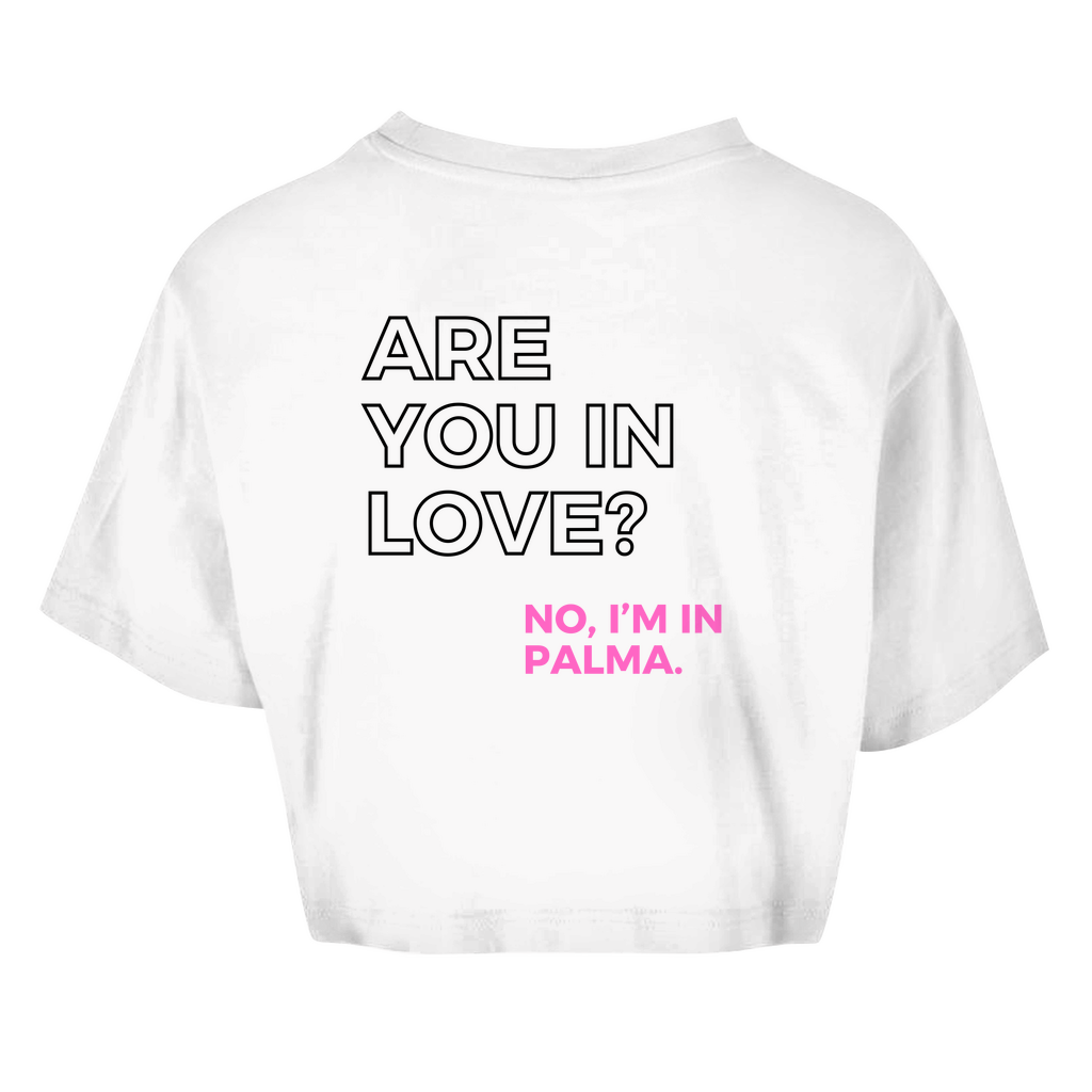 ARE YOU IN LOVE? - OVERSIZED CROP SHIRT