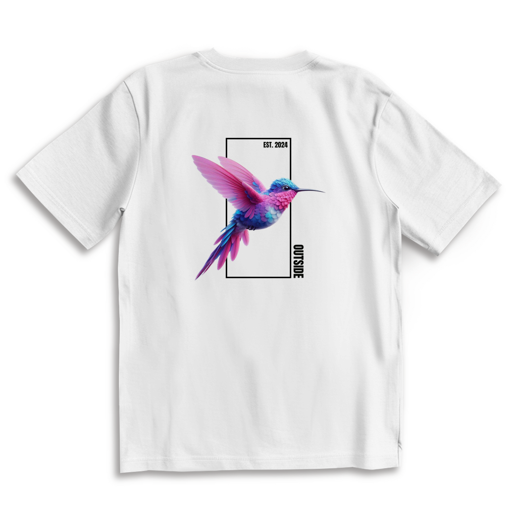 HUMMINGBIRD - OVERSIZED TEE