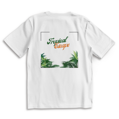 TROPICAL ESCAPE - OVERSIZED TEE