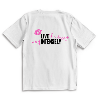 LIVE FEARLESSLY - OVERSIZED TEE