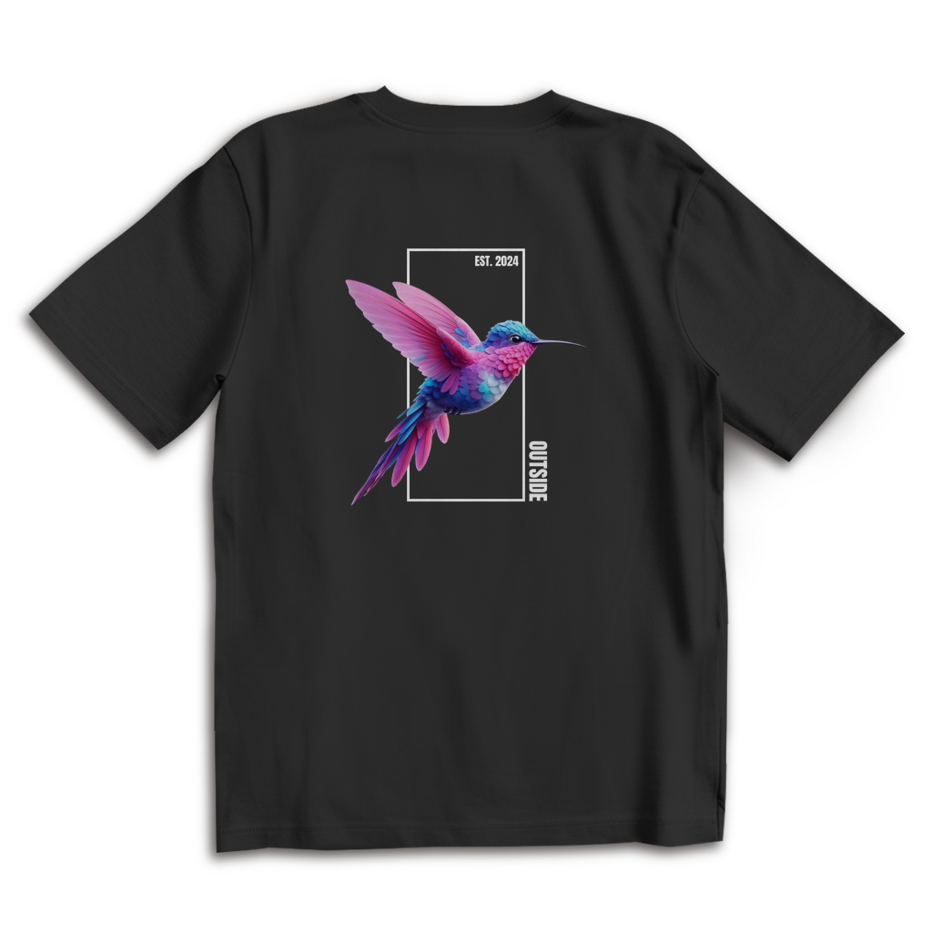 HUMMINGBIRD - OVERSIZED TEE