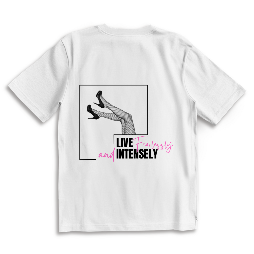 LIVE INTENSELY - OVERSIZED TEE