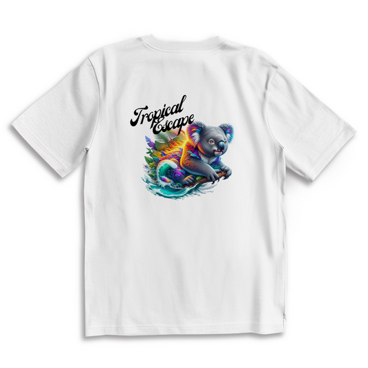 SURFIN' KOALA - OVERSIZED TEE